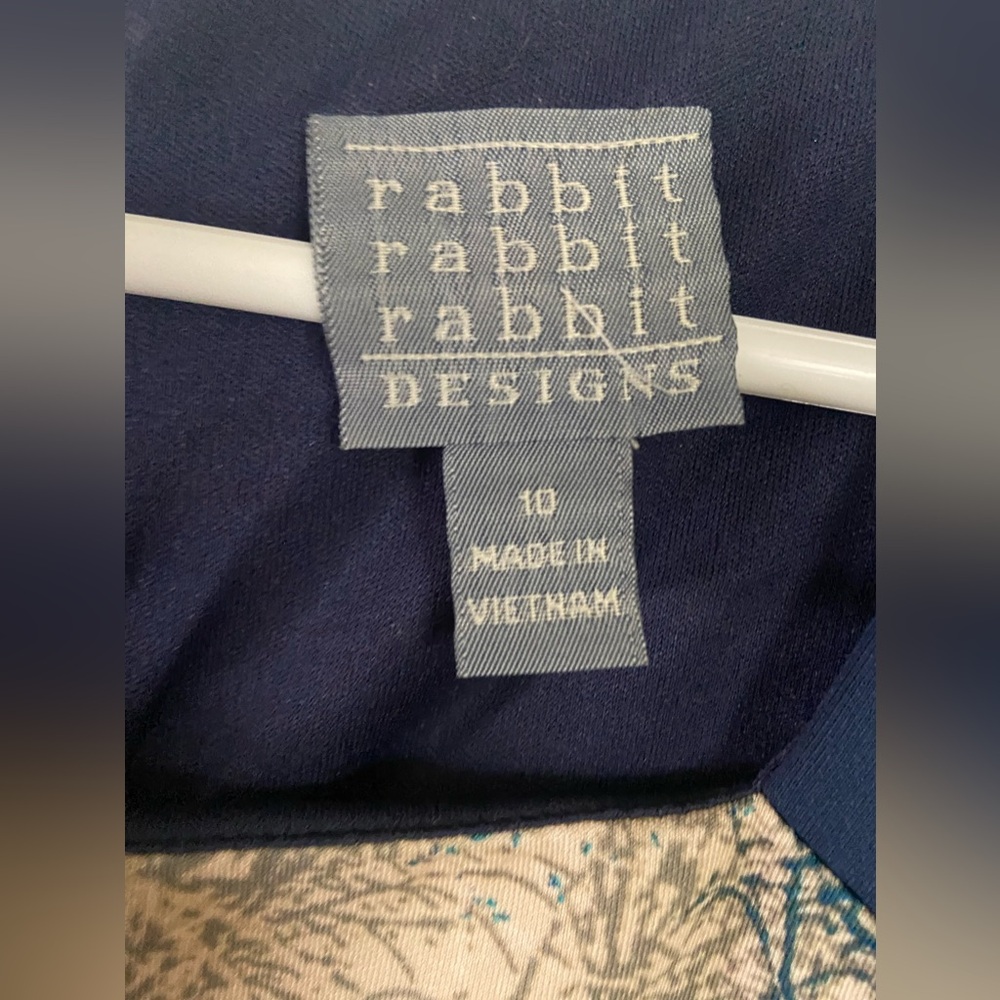 Rabbit Rabbit Rabbit Design Forest Sheath Dress - image 3